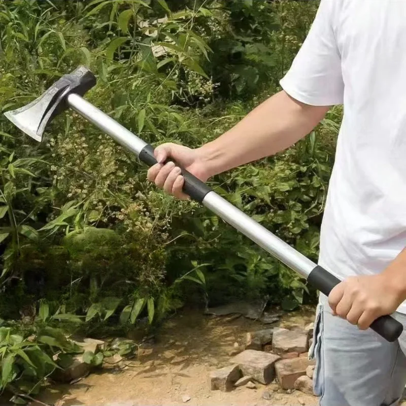 

High Carbon Steel Axe Long Handle Hand-wrought Axe Camping Self-defense Tomahawk Outdoor Survival Multifunctional Hand Tools