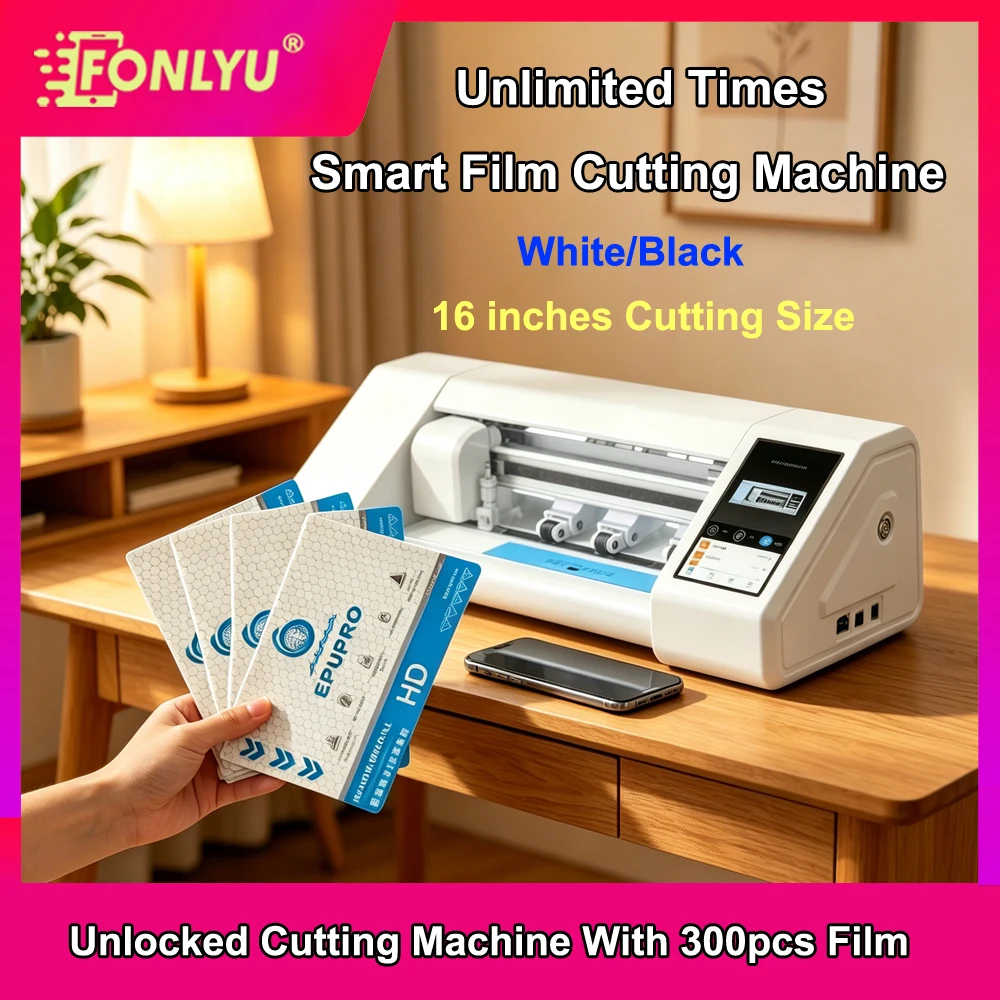 

Unlimit Screen Protector Cutting Machine Film Mobile Phone Matte Privacy HD Anti-blue Movies Hydrogel Sheet Cutter Back Sticker