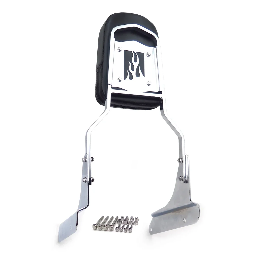 After Sales Motorcycle Flame Backrest Sissy Bar for Honda 1999-2007 VLX600/VT600C