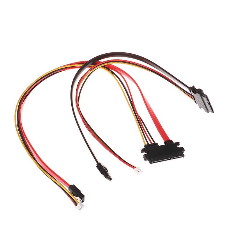 *Wholesale 20/30/40cm Mini 4Pin+ SATA Power Cable 22(15+7)Pin to PH2.0/3.0 Hard Disk Optical Drive Data Cable Power Supply Cable