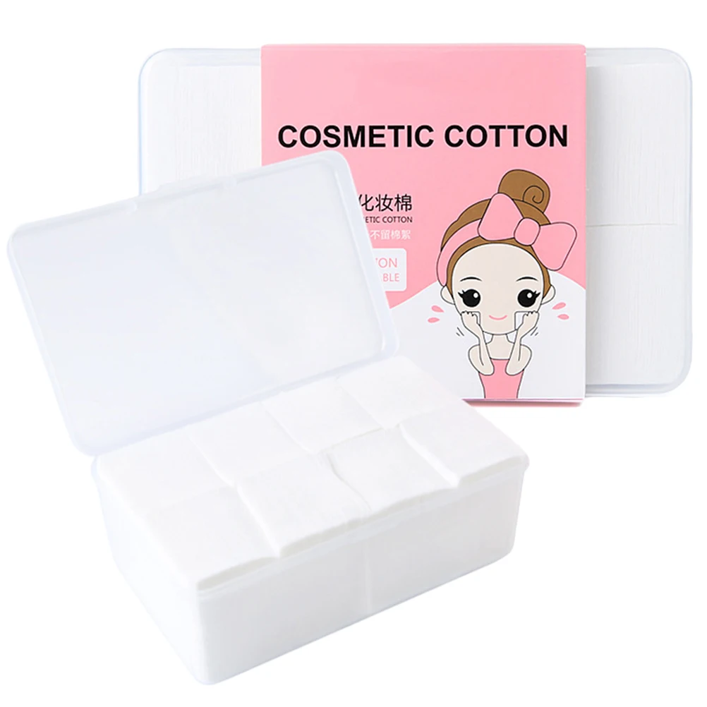 

1000 Pcs Disposable Cotton Pads Soft Gentle Cleansing Makeup Removal Skin Care Practical Pads for Daily Use Lightweight Portable