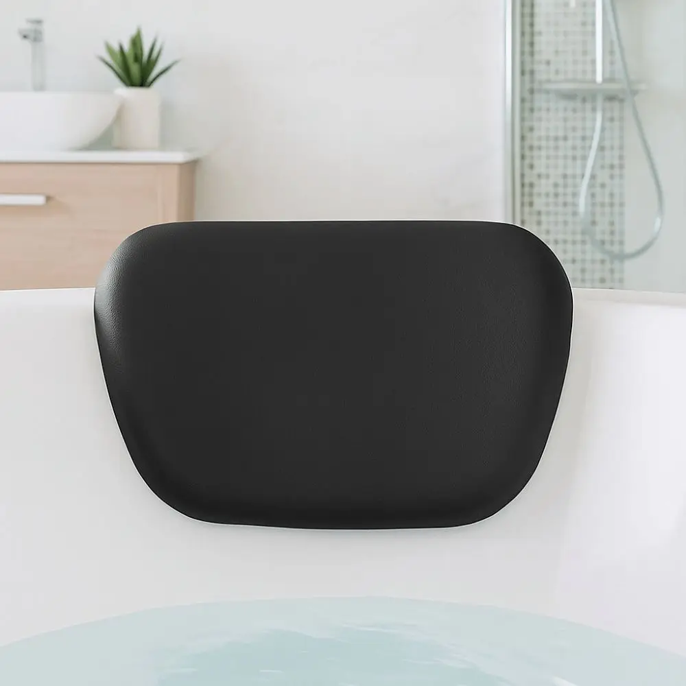 Soft Non-slip Bathtub Pillow Ergonomic Design Suction Cup SPA Pillow Comfort High Elasticit Tub Pillow Shoulder Support