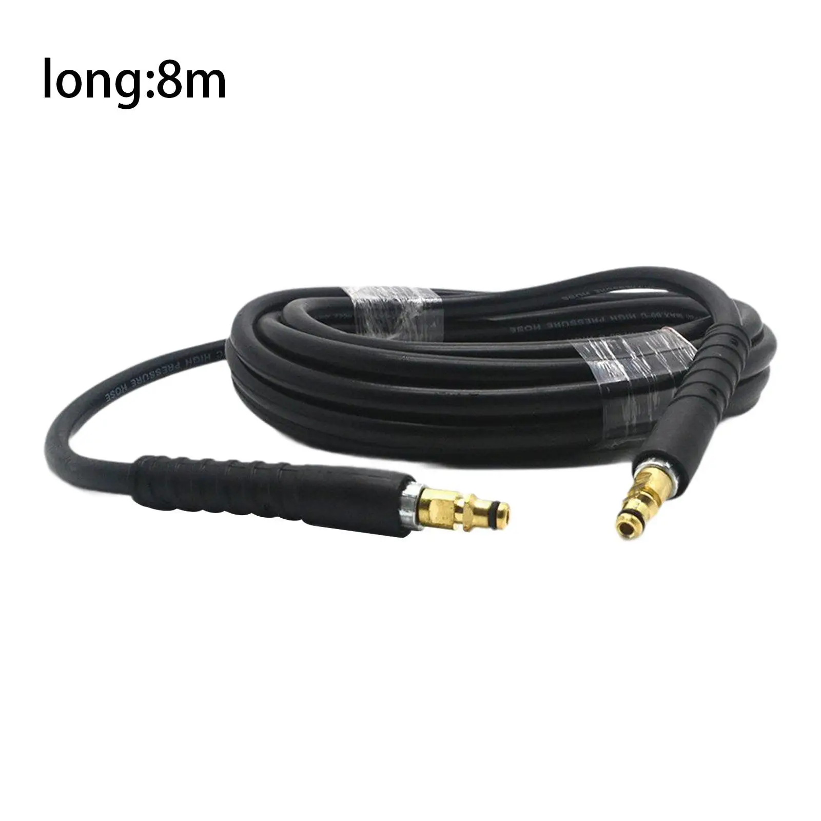 Replacement Pressure Washer Hose High Pressure Water Hose Rubber Easy to Install