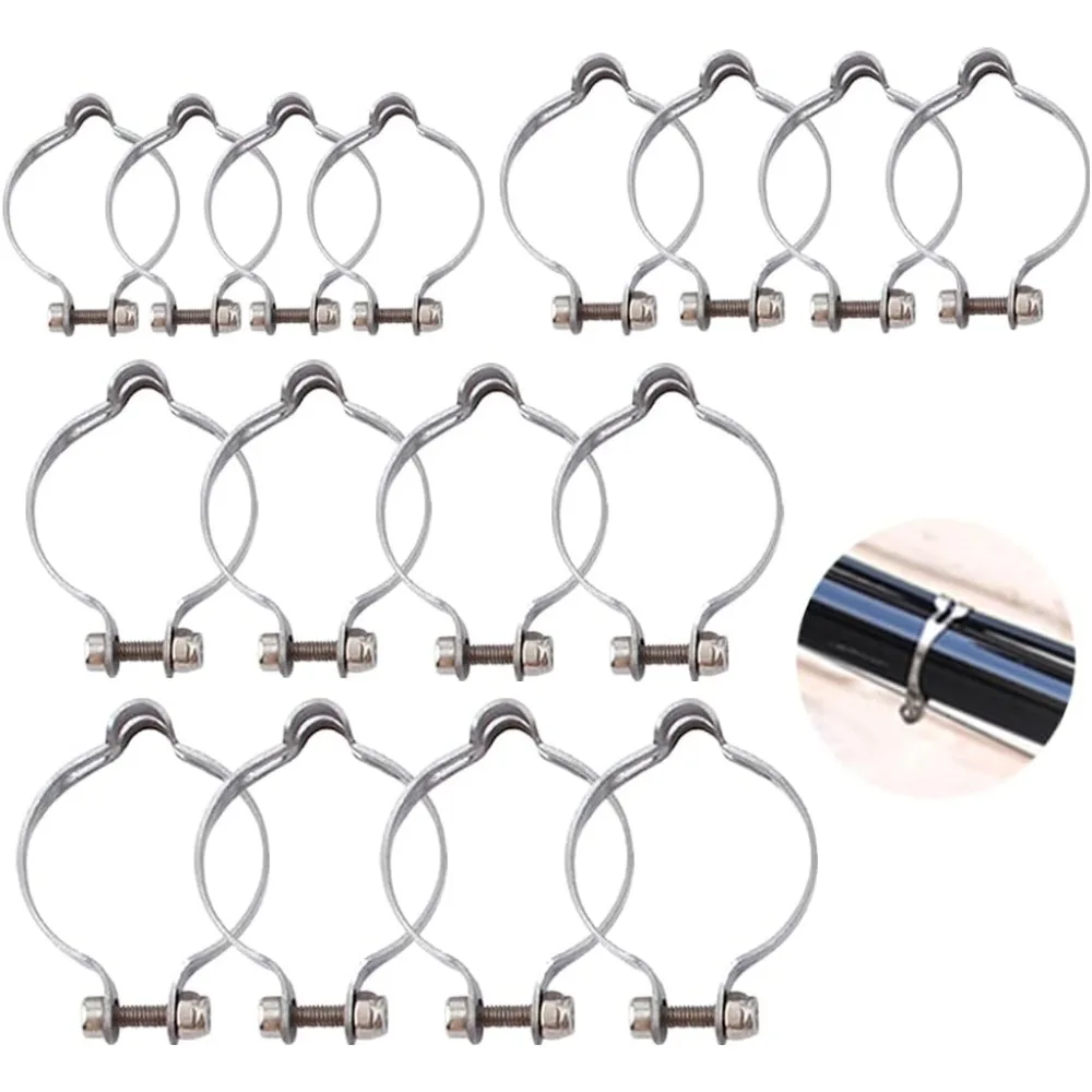 AliExpress NONE 4 PCS 25.4/28.6/31.8/34.9mm Metal Ring Firmly to Frame Bike Cable Guide Brake Cable Shift Cable Derailleur Cable Base