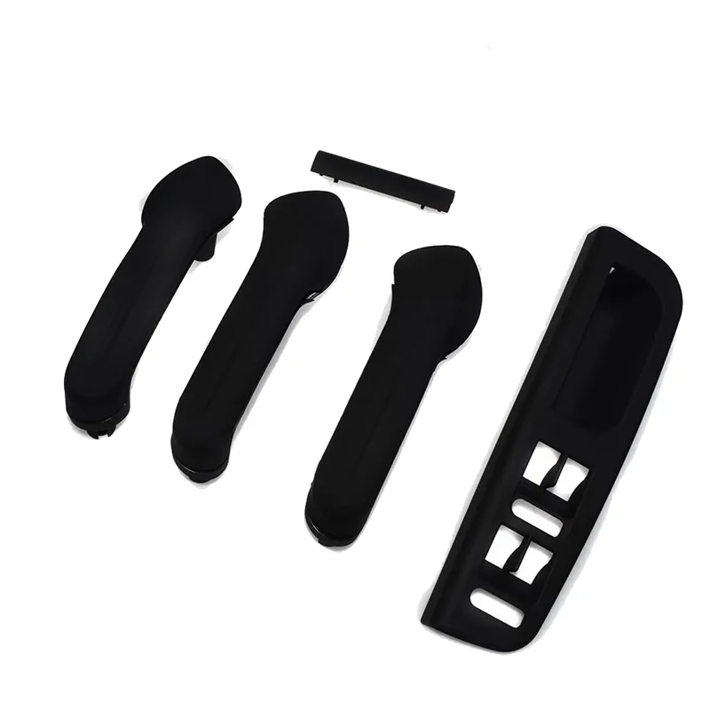 

Durable-5Pcs/Set Window Lift Switch Bezel Door Pull Grab For VW MK4 Jetta Golf 1998-2006 3B1867171E 1J1867179A Inner Door Trim