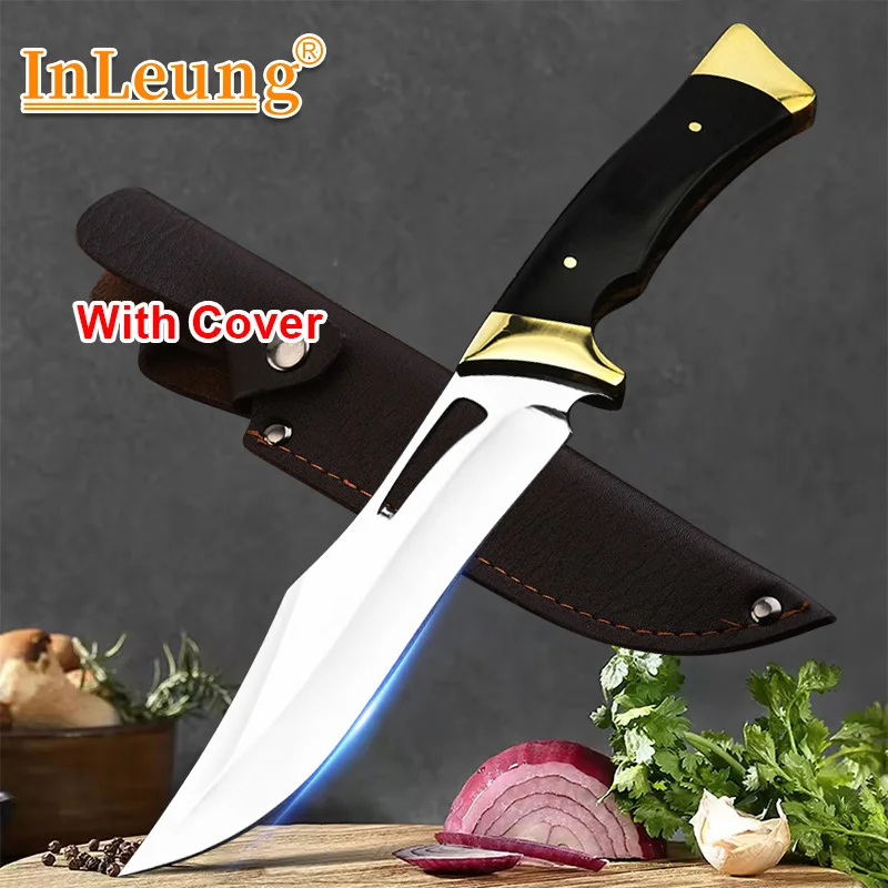Multifunktionales Metzgermesser aus Edelstahl, professionelles Ausbeinmesser, BBQ-Schneidemesser für Fisch, Obst, Kochmesser, scharfes Küchenmesser