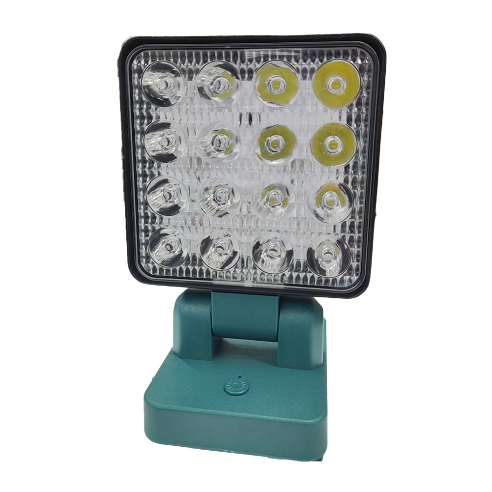 Robust Portable LED Work Light Compatible with Extensive Range of For 18V Lithium Batteries Available on Market