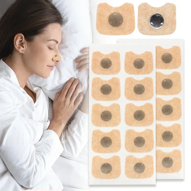 

30-150Pcs Nose Breathing Patches Magnetic Suction Iron Nasal Strips Increase Air Improve Sleep Quality Reduce Snoring