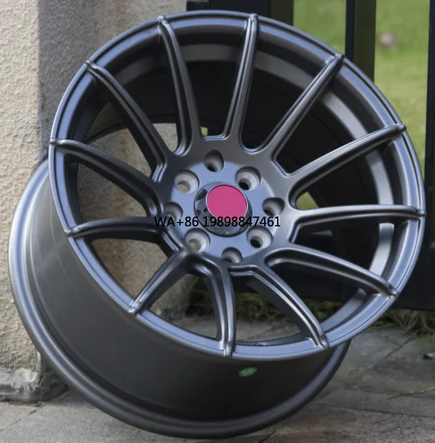 

Deep Concave Black Finish Passenger Car Wheels 15-24 Inch Te37 Custom Alloy Forged Black Rims Design with 35mm 40mm ET for BBS