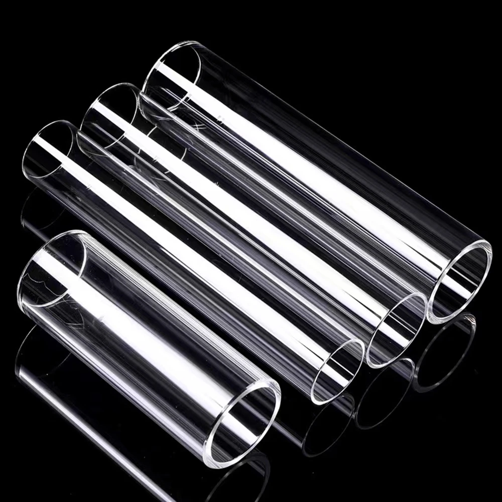 Imagem -03 - Tubo de Vidro Capilar de Quartzo Transparente Resistência de Alta Temperatura