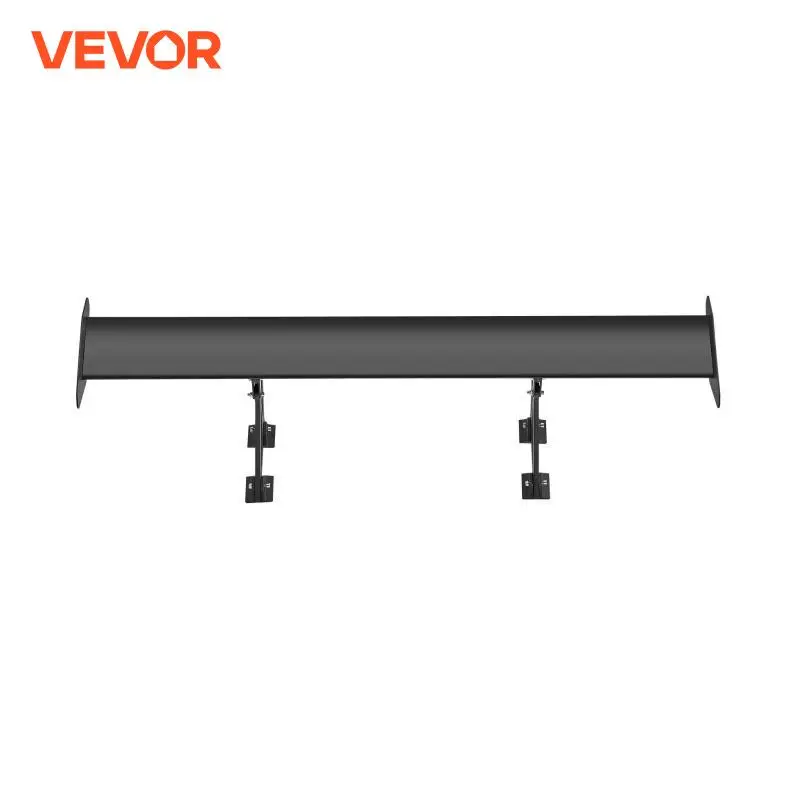 VEVOR GT Wing Car Spoiler 43.3 inch Universal Spoiler with Single Deck Adjustable Lightweight Aluminum Car Rear Spoiler Wing