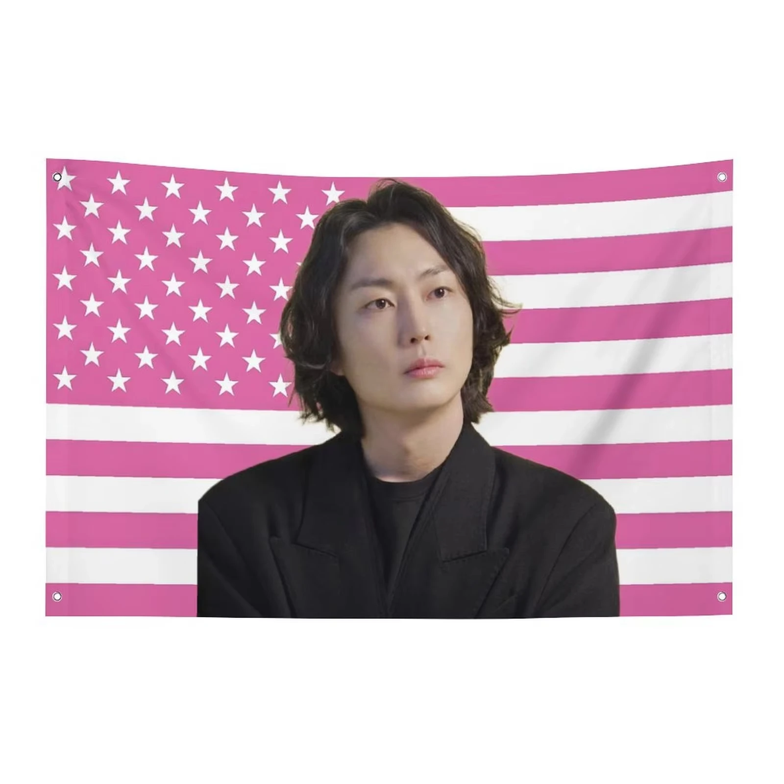 1 Stück Roh Jae-won benutzerdefinierte Flagge zum Aufhängen von Outdoor-Dekorationen, Heimdekorationsartikeln, Garage, Dekoration, Werbung, lustige Flaggen für Schlafzimmer, Flagge