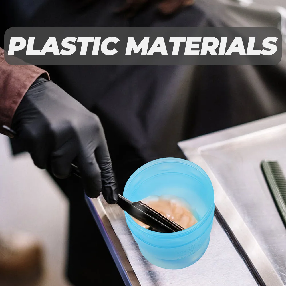 

2Pcs Hair Dye Mixing Bowls Plastic Shaker Cups with Measuring Scale Salon Coloring Bowls for Hair Dye DIY and Professional