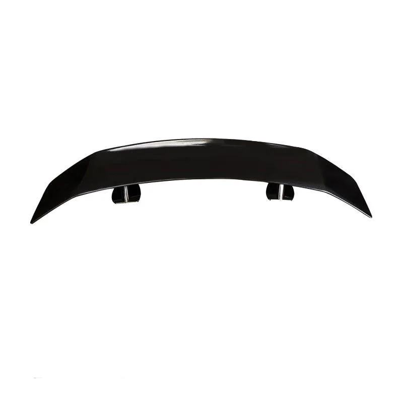 Sedan Car Universal Tail Plane Wing Modified Sports Punch-Free Large Spoiler with Light Carbon Fiber Pattern