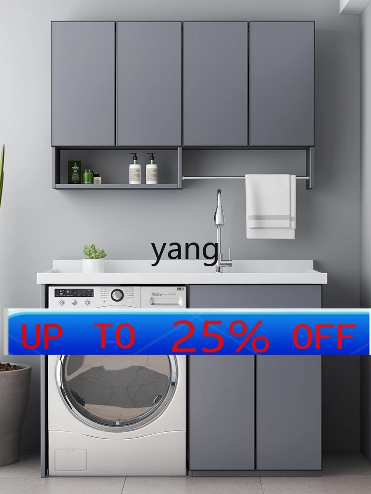 lhh  washing machine cabinet significant other integrated with washbasin washboard laundry table
