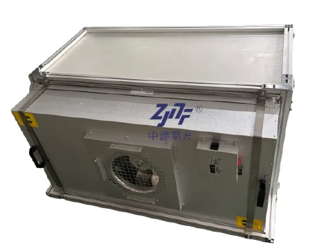 COOFULL ISO Standard Cleanroom Clean Booth FFU Hepa H14 Laminar air Flow Hood Work Station Desktop with Acrylic Board