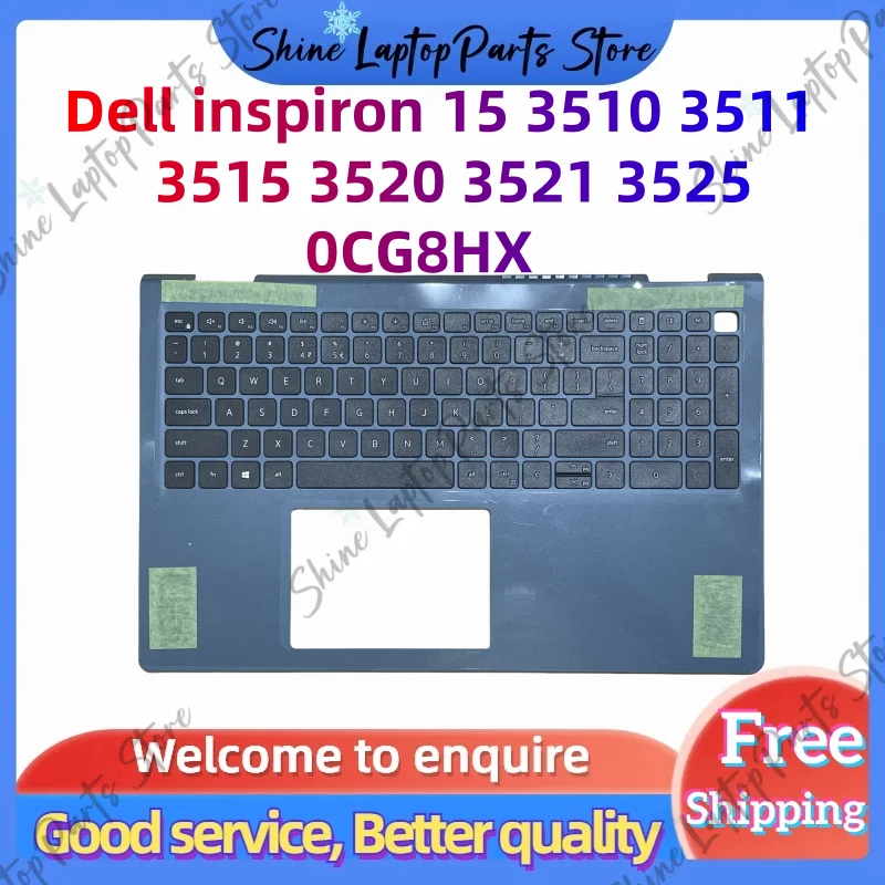 

For Dell inspiron 15 3510 3511 3515 3520 3521 3525 C Cover Case Palmrest Keyboard 0CG8HX