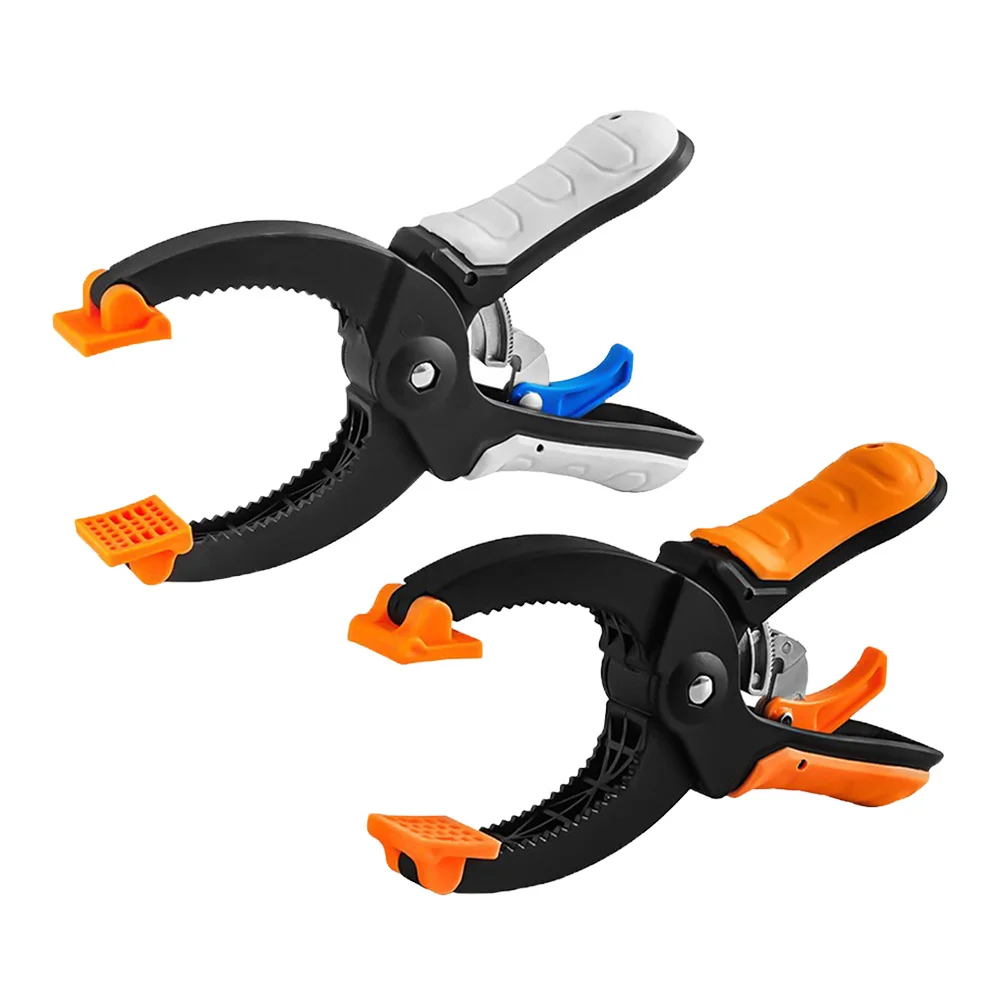 General Purpose Ratcheting Hand Clamp Supporting Up To 70mm Jaw Opening For Diverse Shop And Craft Applications