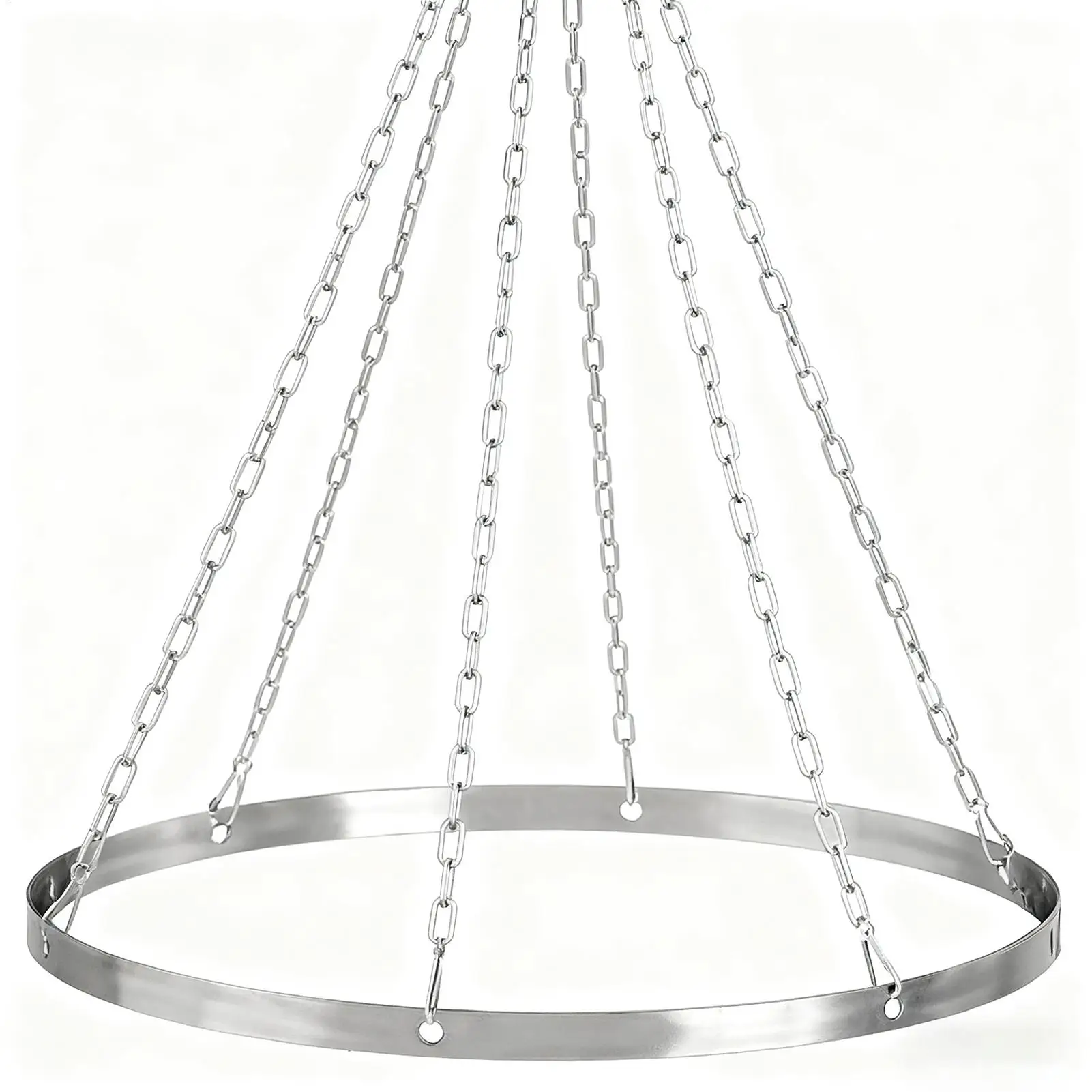 

Ceiling Draping Kit 12 Inch Silver Drapes Canopy Hoop Metal Hardware For Wedding Party Ceremony Indoor Outdoor Decoration