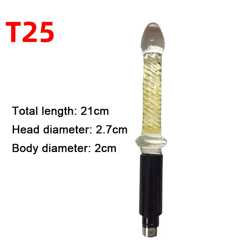 ดิลโด้แก้วดิลโด้3XLR เสียบก้นผู้ใหญ่เซ็กซ์ทอยสำเร็จความใคร่สำหรับ3XLR อุปกรณ์ทางเพศอุปกรณ์เสริมดิลโด้จีสปอตกระตุ้นการนวด