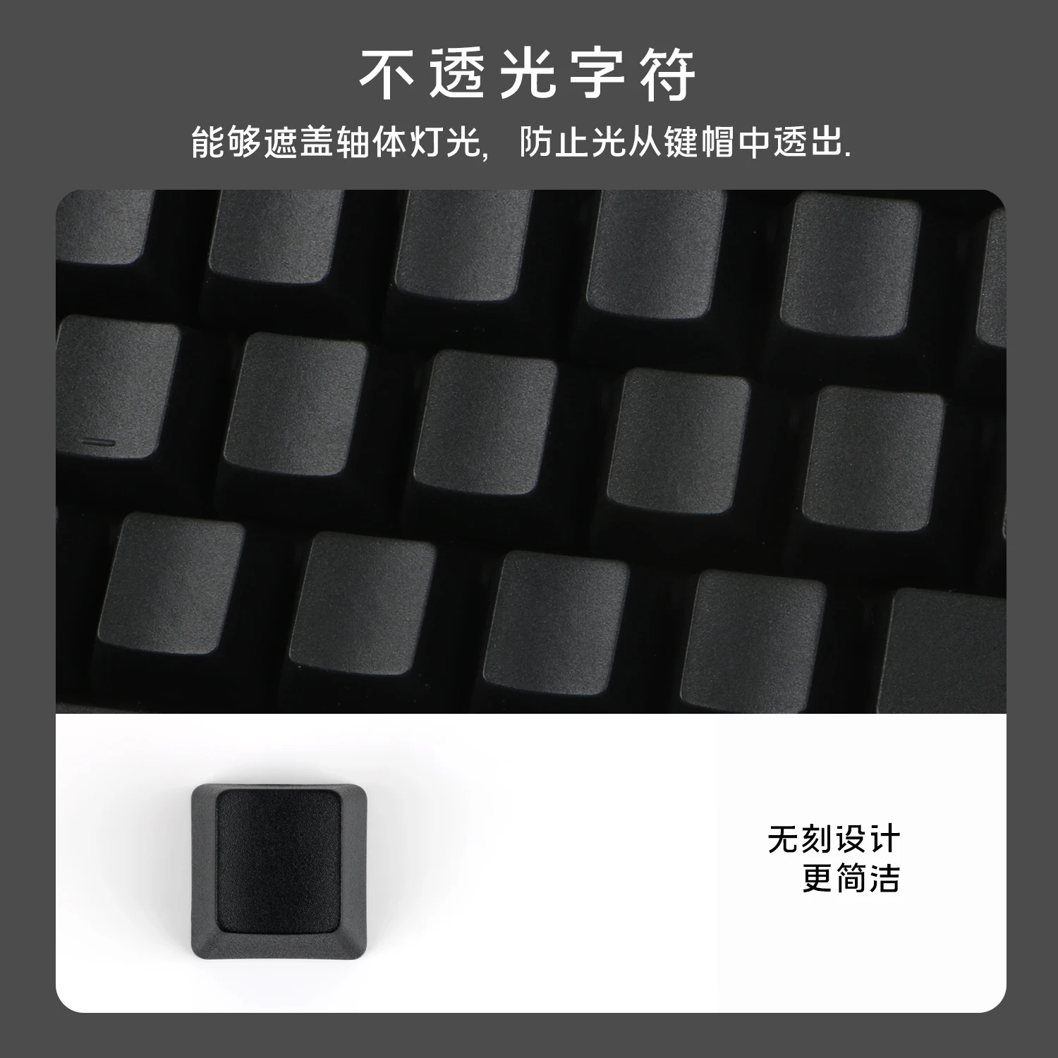 Perfil OEM cherry mx keycap PBT Blank Blanco Negro R4 R3 R2 R1