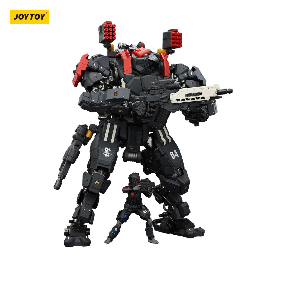 

JOYTOY Battle For the Stars 1/18 Action Figure Tyrant-04 City Combat Type Anime Military Model