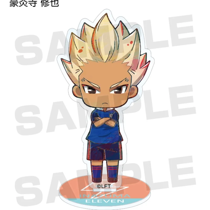 Inazuma Eleven Endou Mamoru Q-style Human-shaped Acrylic Figure Stand Model Plate Keychains Desktop Ornament