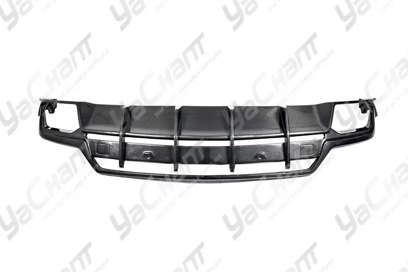 Car-Styling Carbon Fiber CF URUS TC Style Rear Diffuser Fit For 2018-2022 URUS TPC Style Rear Diffuser Lip Bodykit