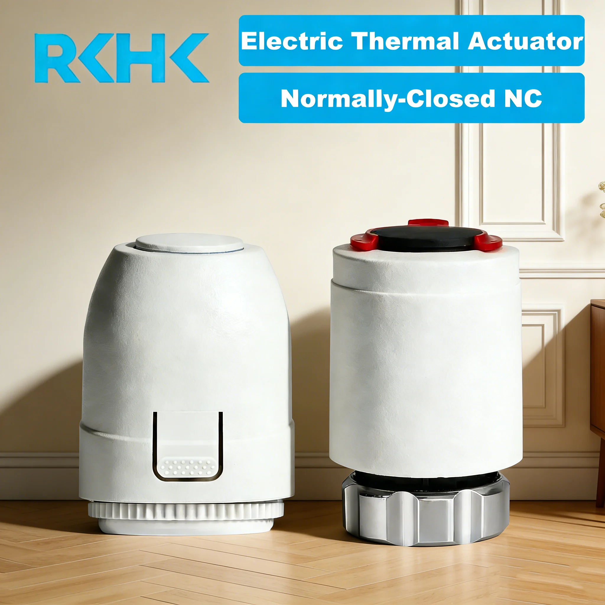 Floor Heating Valve Normally Close NO AC 230V Electric Thermal Actuator Manifold For Underfloor Heating Thermostat M30x1.5