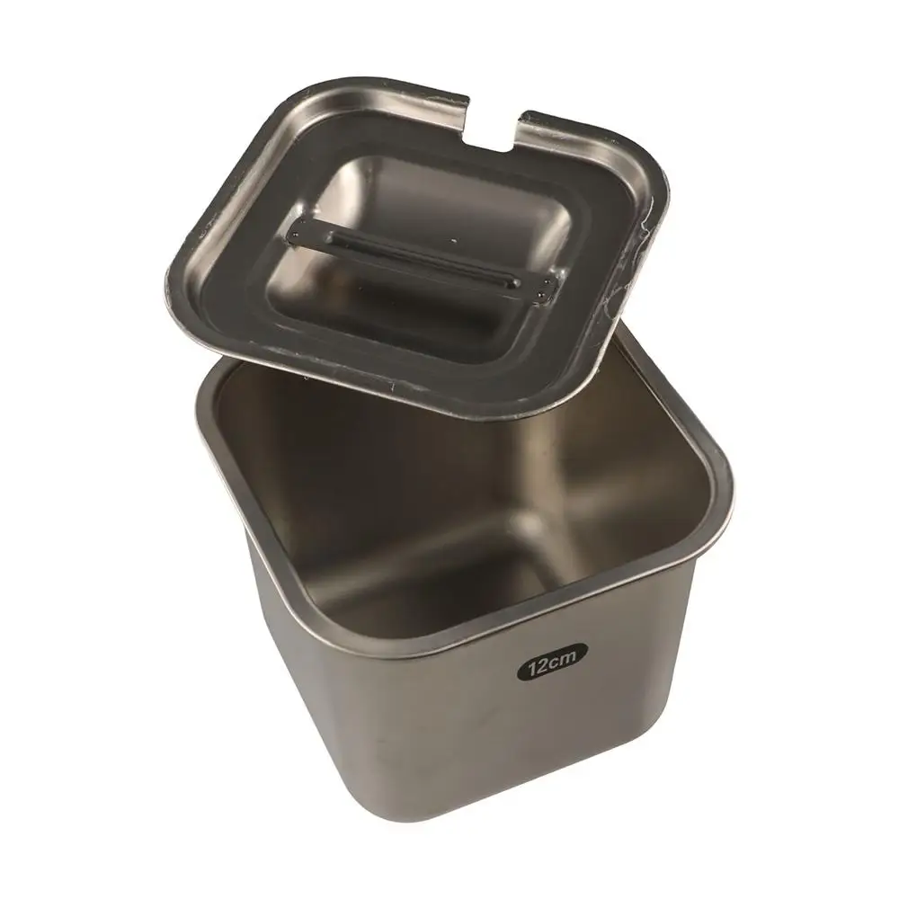 

Rust Resistant Frozen Yogurt Container Dustproof Large Capacity Condiment Container with Lid Reusable 4Size