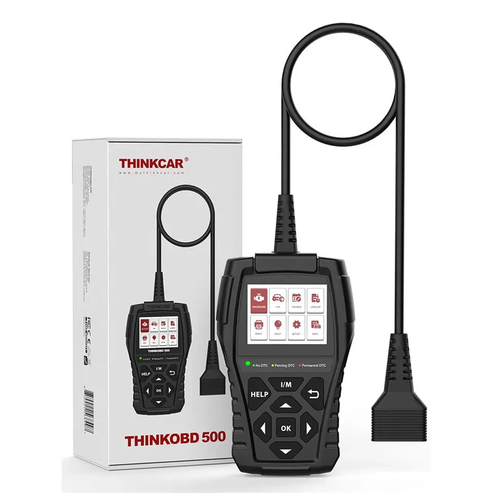 THINKCAR ThinkOBD 500 OBD2 Scanner for Car Professional Car Code Reader DTC Lookup Scan Tool for Mechanics OBDii Diagnostic Tool