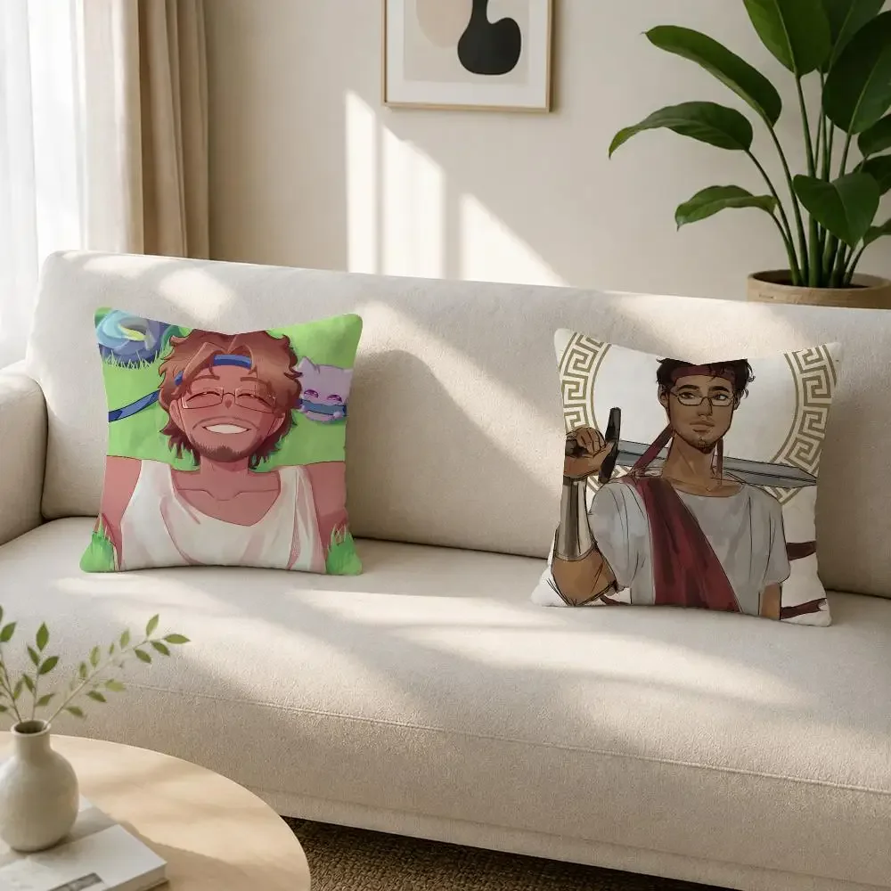 Musical Epic The Musical Polites Cushion Cover Soft Plus Fluffy Throw Pillow Cases for Sofa Bedroom Home Decor