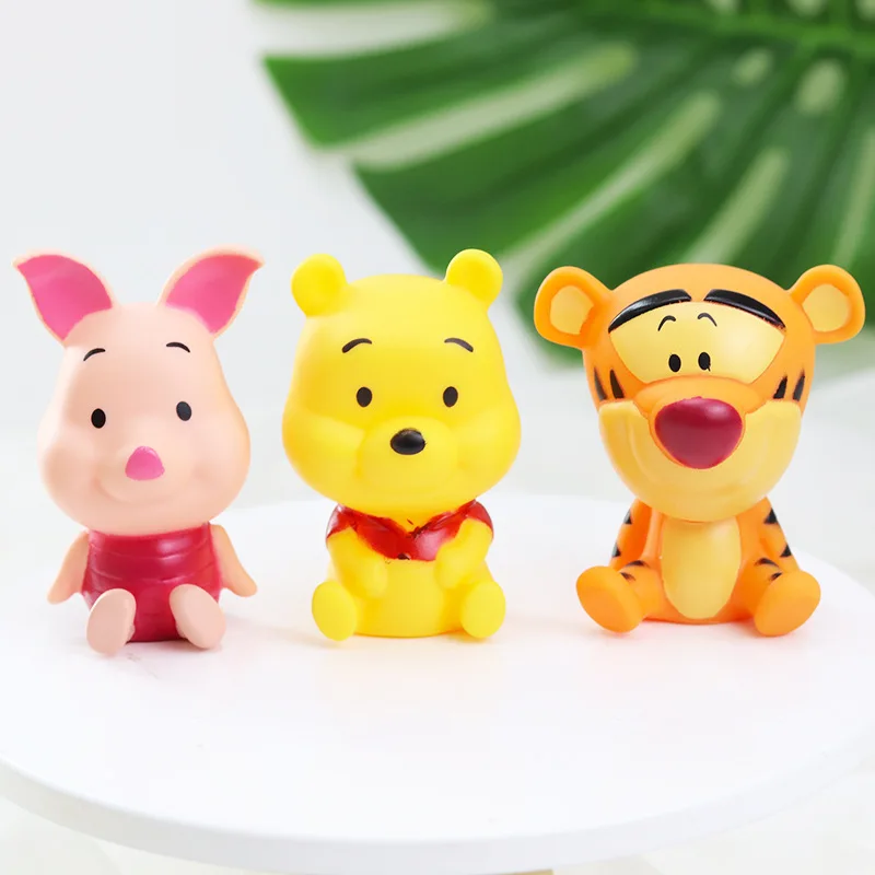 

Disney Winnie the Pooh Theme Birthday Party Decoration Cake Topper Piglet Tigger Cartoon Print Baby Shower Party Supplies