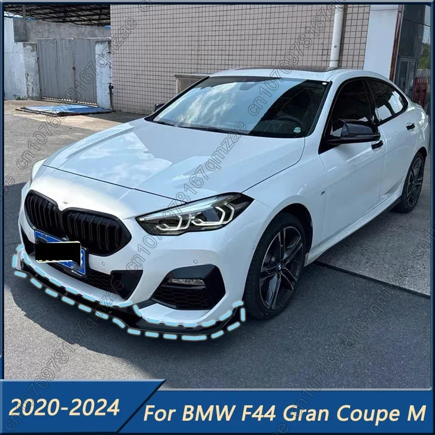 Front Bumper Splitter Lip For BMW 2 Series F44 225i M235i M240i Gran Coupe M Sport 2020-2024 Spoiler Diffuser Guard Kits