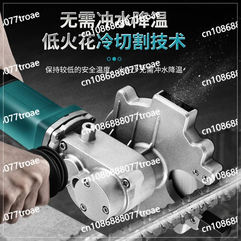 آلة قطع القضبان الفولاذية المحمولة، منشار القضبان الصلب البارد، معدات قطع الصلب المستديرة