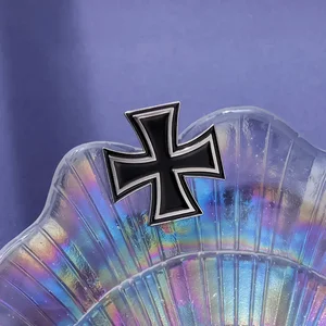 Metal emblem Pin Broocha, Cruz emblem Medal, Italy Virtue Virtue Virtue Symbol, Jewelry Fashion, Wholesale, Iron Cross, Chromium, 1813, 1913 8 Main Sales Iron Cross 1939 1945 - №1