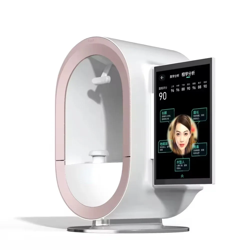 

New Portable 3D AI Face Skin Diagnostics Intelligent Digital Analyzer Facial Moisture Acne Detector Scanner Magic Mirror Machine