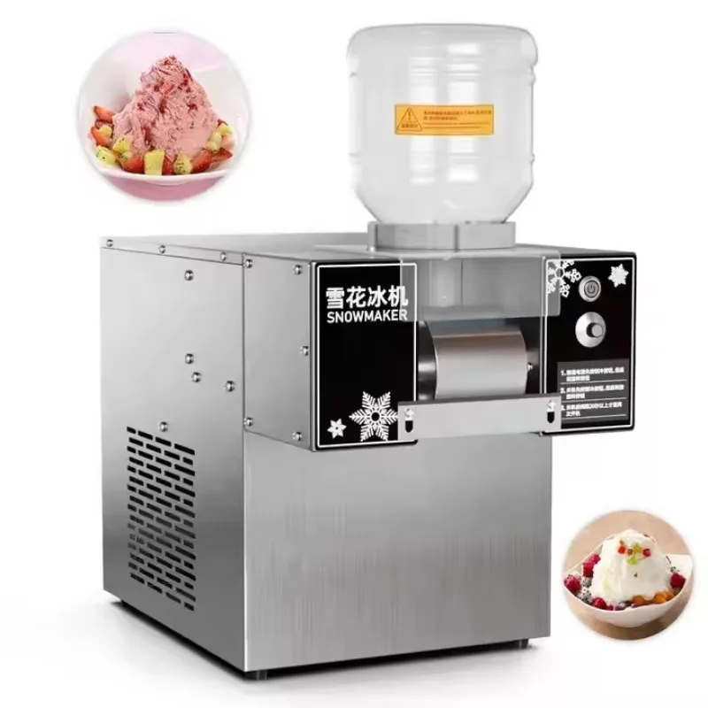 

Hot Sales High Capaicty Good Quality Stainless Steel Snow Ice Cream Making Maker Machine Snowflake Ice Maker