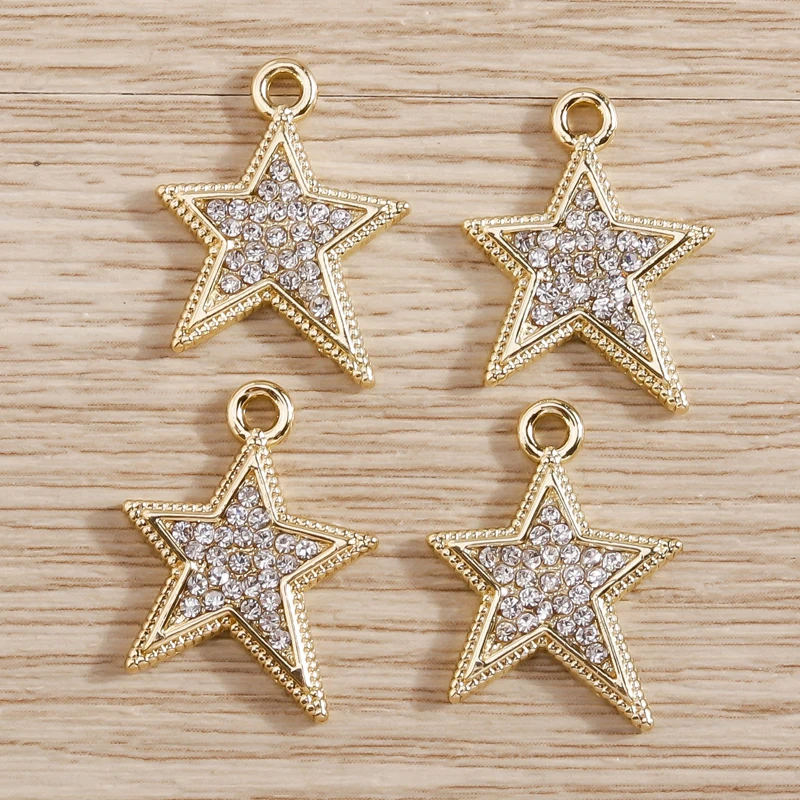 5 Stück 12 x 13 mm niedliche Perlen-Bowknot-Charms für Schmuckherstellung, Damenmode, Tropfen-Ohrringe, Anhänger, Halsketten, DIY-Armband, Basteln, Geschenk – Detail 12
