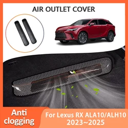 Under Seat Air Outlet Cover For Lexus RX 350 450h+ RX 500h ALA10 2023 2024 2025 Conditioner Vent Protection Car Auto Accessories