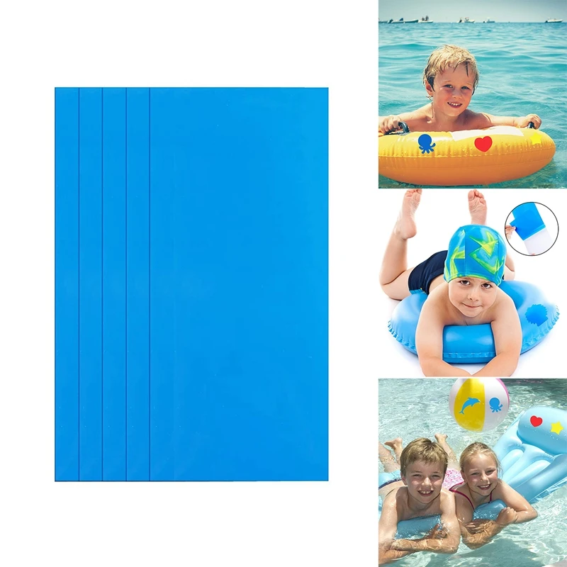 Self-Adhesive PVC Patchesvinyl Pool Liner Patch Boat Repair Rubbers For Inflatable Boat Raft Kayak Canoerectangle