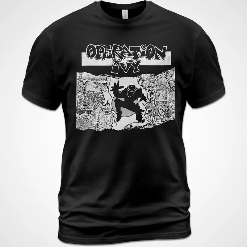 تي شيرت قطني Operation Ivy Energy Album Jesse Michaels Lint Matt McCall #1