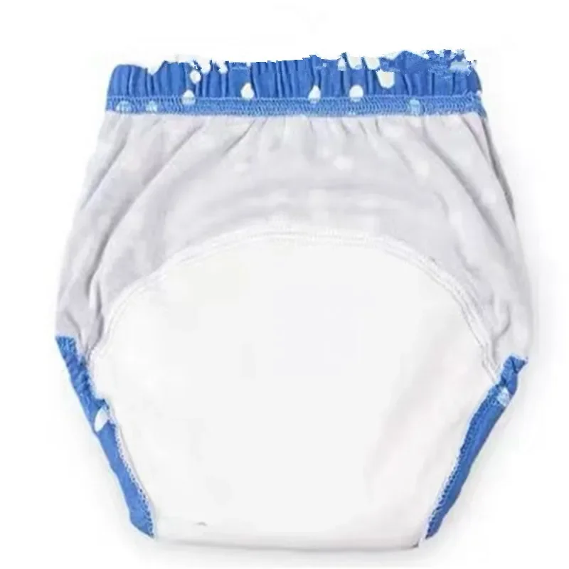 4pc/Lot  Baby Cotton Training Pants Panties Waterproof Cloth Diapers Reusable Toolder Nappies Diaper Baby Underwear