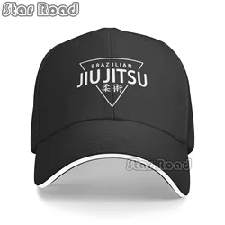 Brazilian Jiu Jitsu Rio De Janeiro MMA BJJ Print Baseball Cap Sun Protection Men Women's Adjustable Trucker Hat