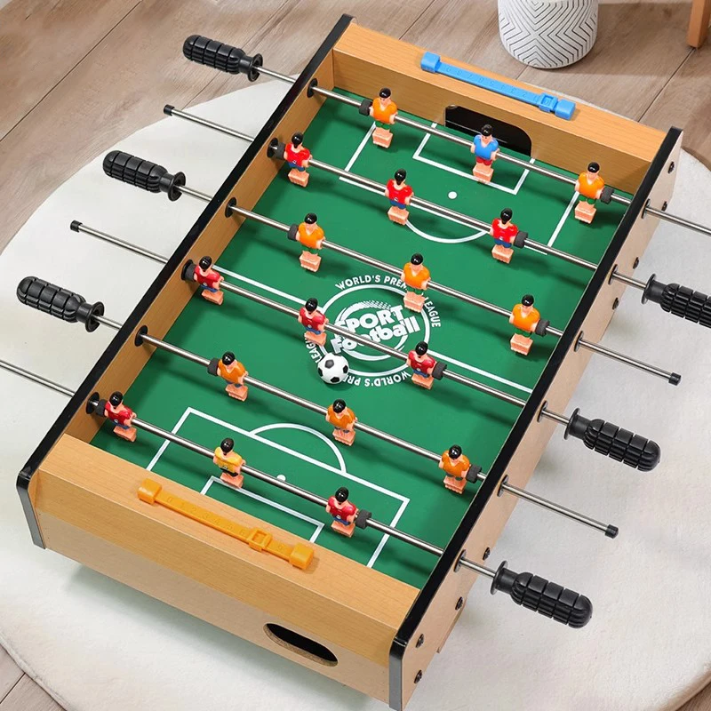 New table football children's toys parent-child interactive game table boys and girls double football table birthday gift