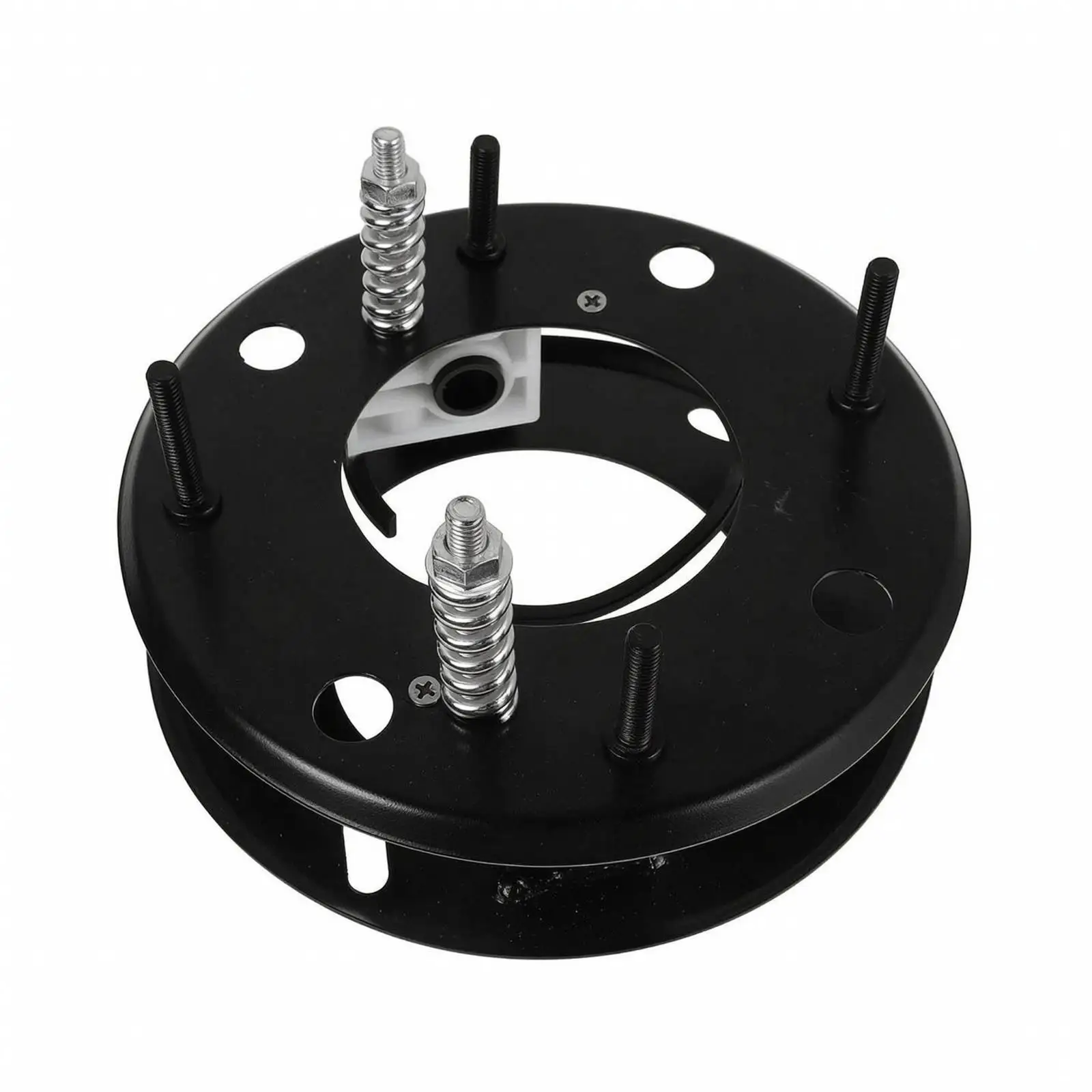 Salon Basin Mounting Adapter with Spring-Loaded Adjustment Hardware Sturdy Ceramic Wash Basin Mounting and Adjustment Mechanism