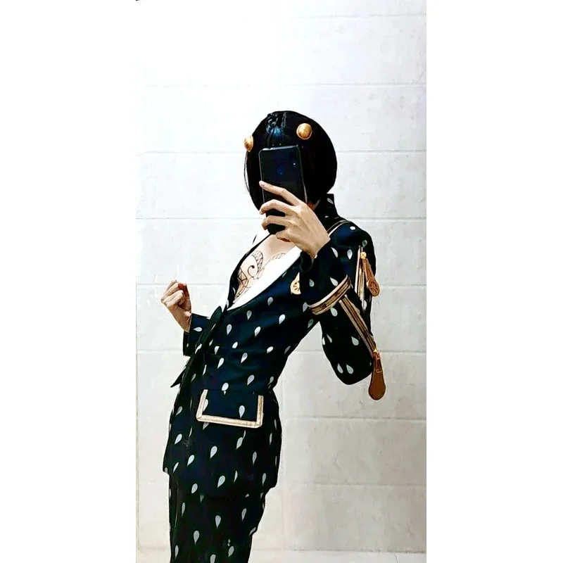 

Бруно Буччеллати Косплей Костюм полный комплект топ + брюки 110