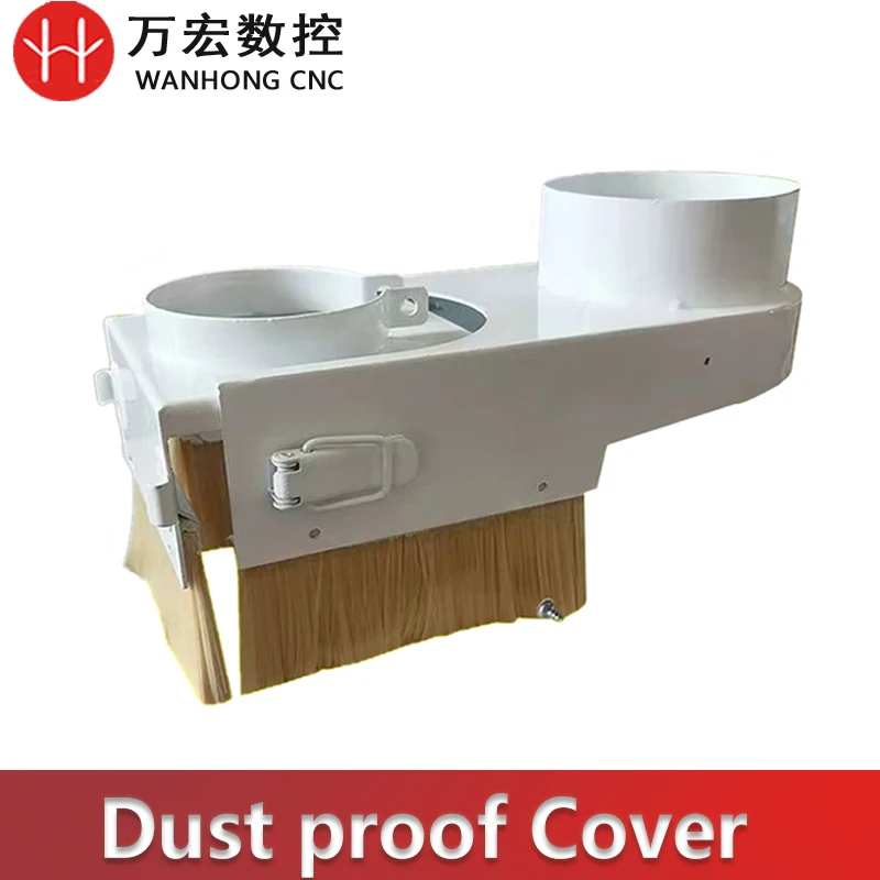CNC Milling Machine Spindle Dust Cover Dust Collector Brush Woodworking Tools