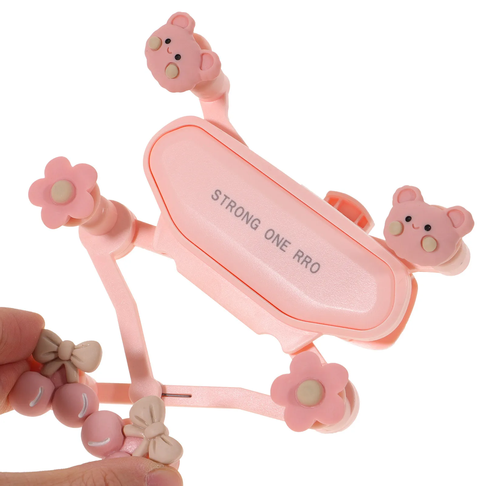 

Car Air Vent Phone Holder Durable Universal 4-7in Anti-Drop Mobile Mount Adjustable Angle Hands Free Car Phone Clip