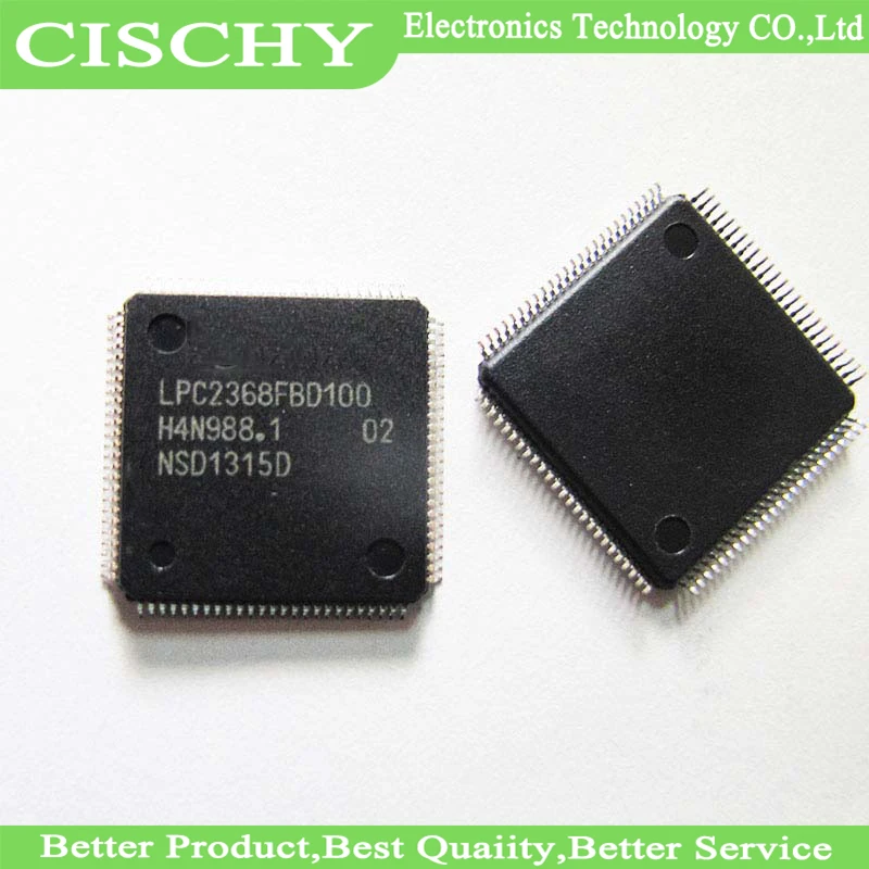 10pcs/lot LPC2368FBD100 LPC2368 QFP100